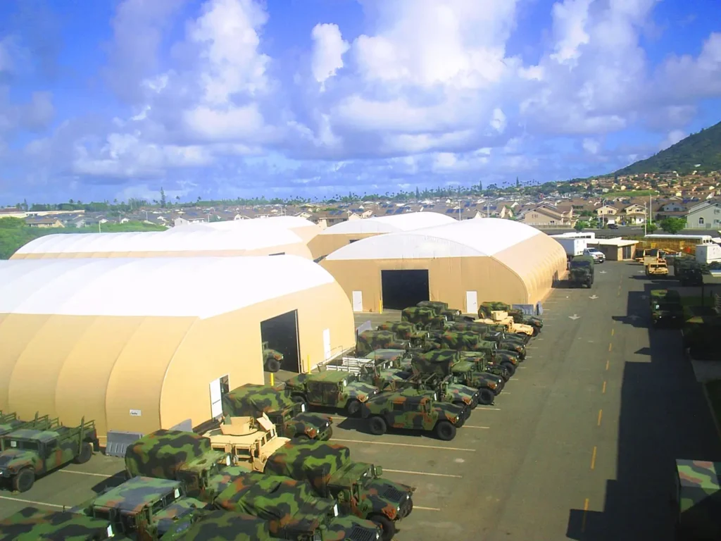 large area maintenance shelter