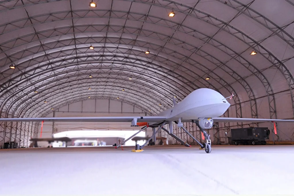 large area maintenance shelter