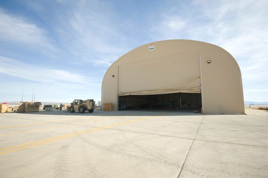 large area maintenance shelter