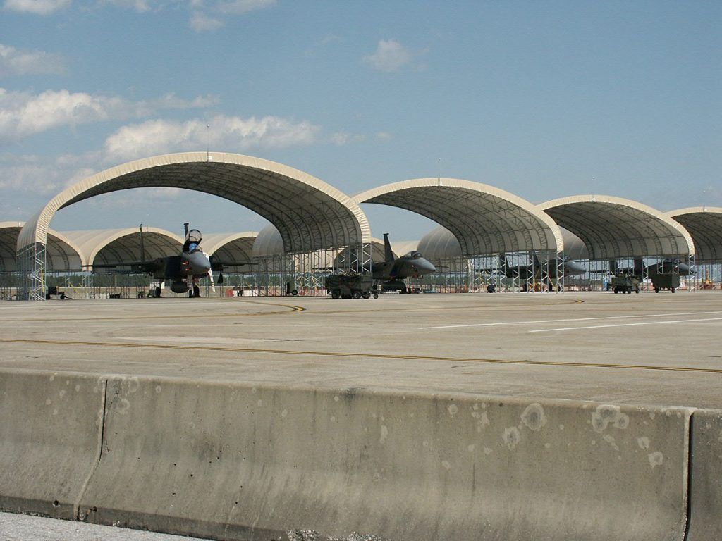large area maintenance shelter