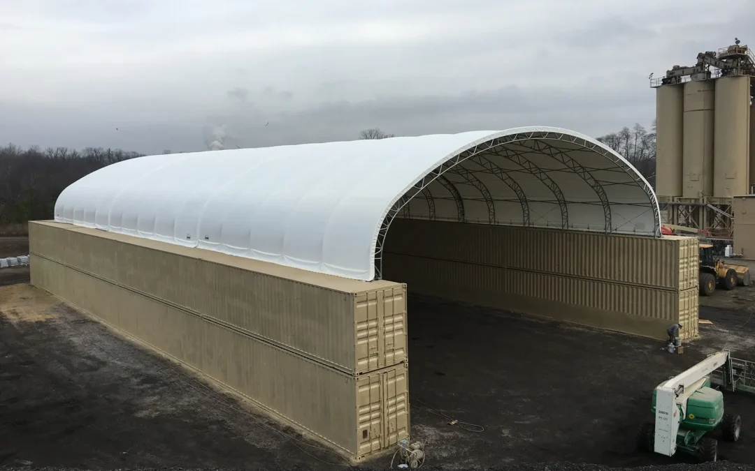 Shipping Container Hoop Buildings