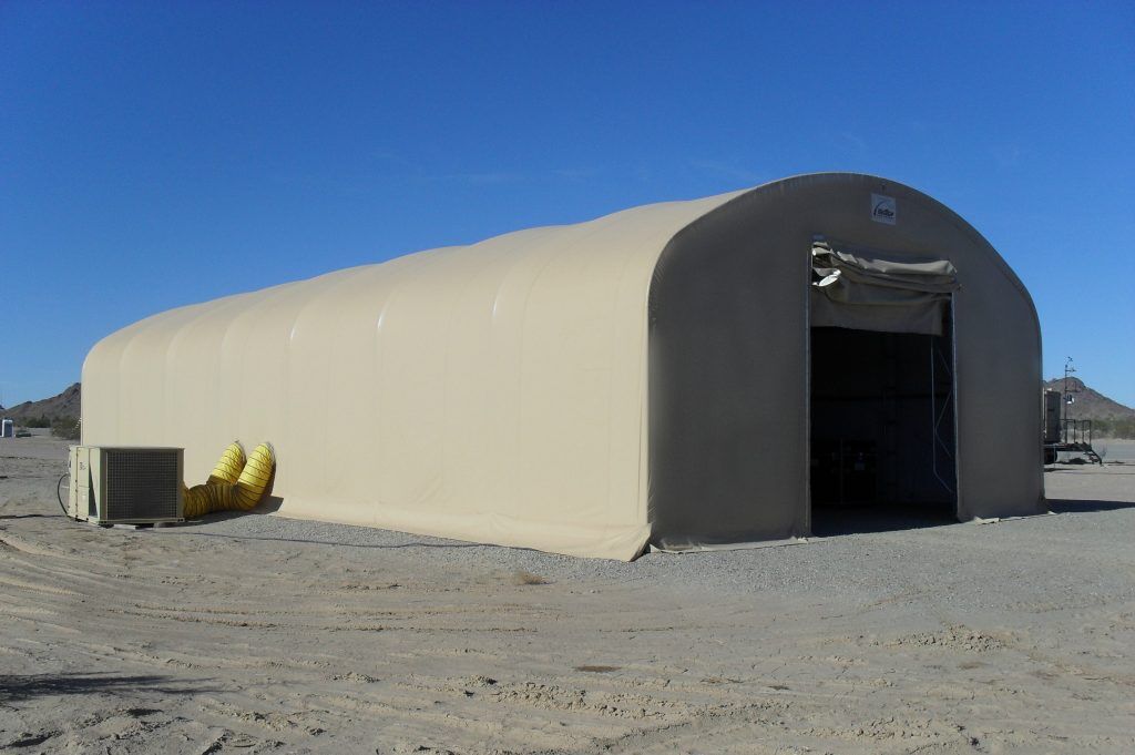 large area maintenance shelter