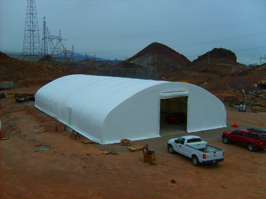 fabric buildings for mining operations