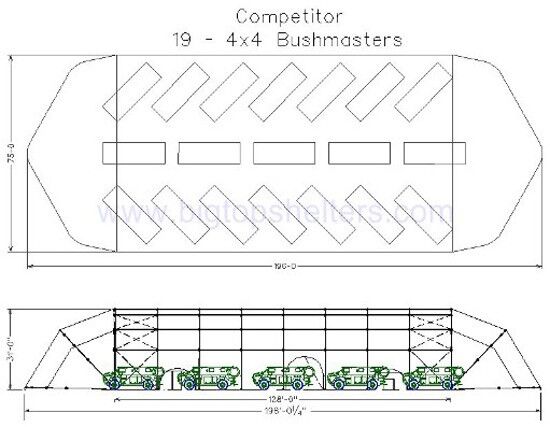 large area maintenance shelter