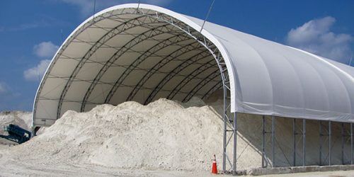 fabric buildings for mining operations