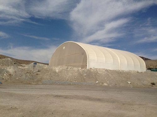 fabric buildings for mining operations