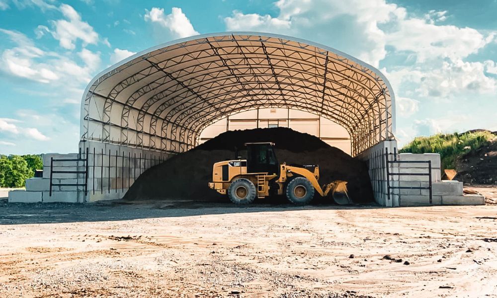 fabric buildings for mining operations