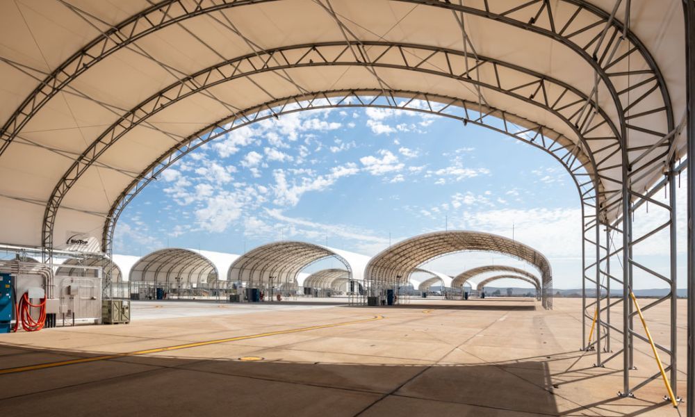 4 Reasons Fabric Makes Sense for Airplane Hangars