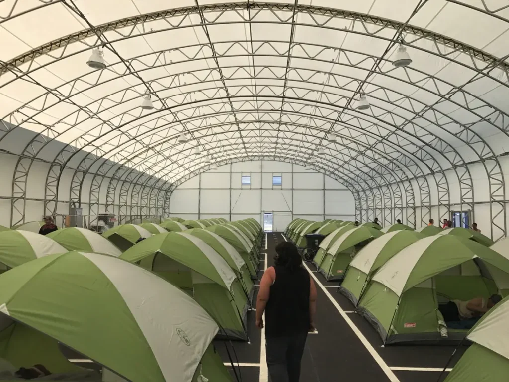 tension fabric structures