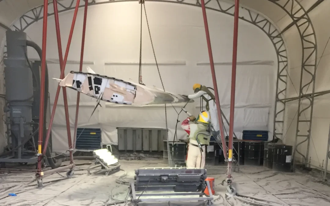 Paint and Sandblasting Tents