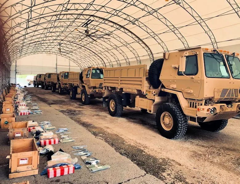 fabric buildings for mining operations